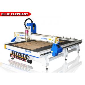 Wood Mdf Metal Cnc Engraving And Milling Machine , Sign Making Cnc Router With Tool Changer