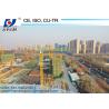China 40m Freestanding Height Topless Tower Cranes QTP80(5515) Model Tower Crane 6tons Block Mast Section Self Climbing Crane wholesale