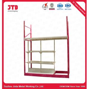 ODM 3 Tier Heavy Duty Shelving ISO9001 Cold Rolled Steel Shelves