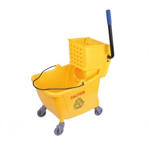 8.2 Gallon Janitorial Cleaning Tools Side Press Wringer Mop Bucket