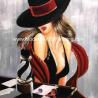 China 100% Handmade Modern Art Oil Painting Canvas Casino Pop Gaming Wall Art wholesale