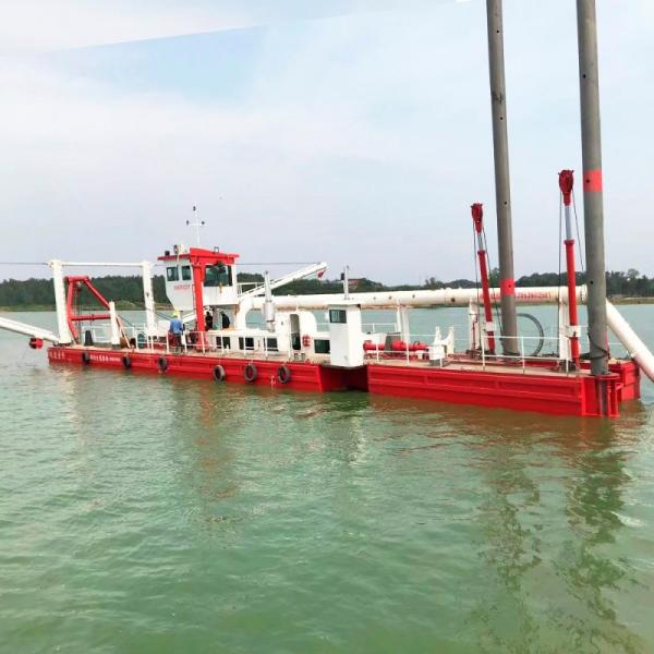 550mm Discharge Pipe Hydraulic River Dredger With Efficient Auto Depth Control System