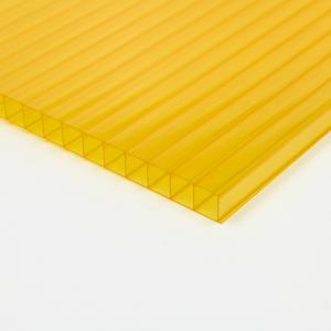 Blue Polycarbonate Hollow Sheet Clear Pc Multiwall Sheet