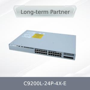 China Nuevo Switch de red C9200L-24p-4X-E Original 9200 Series 24 puertos de datos 4X10g Uplink Kilomega Poe Switch C9200L-24p-4X-E en stock supplier