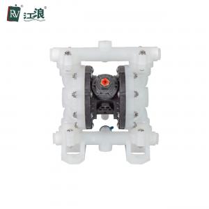 Plastic Waste Water Pneumatic Diaphragm Pump 1/2 Inch With PTFE Diaphragm