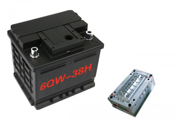 High Polish Car Battery Mould Plastic Injection Strong Wear Resistance Long Life