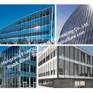 China Double GlazedInsulation And Laminater Glass Facade Curtain Wall Unitized And Stick Built System wholesale