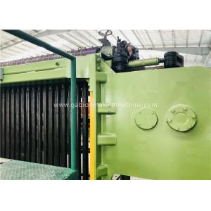 China Hillside Automatic Spring Coiling Machine , 20r/Min Speed Gabion Making Machine 22KW supplier