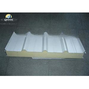 China Low thermal conductivity of metal PU/PIR sandwich panel cladding supplier