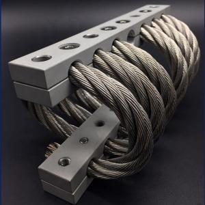 China Electrical Tools Wire Rope Isolator Anti-Vibration  Wire Damper supplier