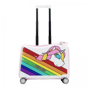 NHL021-6 Nohoo PC children trolley case scooter hard case cartoon luggage 20 inch