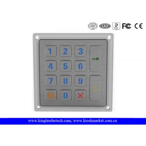 14 Keys Smart Door Entry Keypad / Stainless Steel Outdoor Keypad IP65