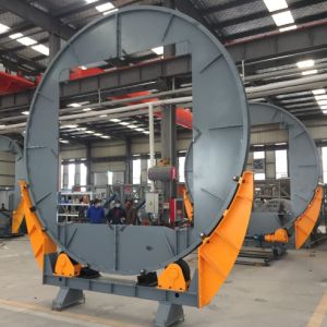 China 5Ton Tank ISO Container Turnover Rotation Machine Rotation Revolving Frame Machine wholesale