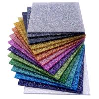 China 3mm Laser Cutting Glitter Perspex Colorful Sparkle Acrylic Sheet PMMA Cast on sale