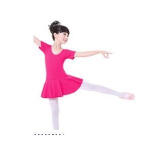 New Latin dance performance clothing exercise suit girls summer short-sleeved Latin skirt children