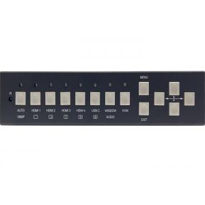 China 5x Inputs And 2x Outputs Seamless UHD Video Switcher With Multiview And KVM Control supplier