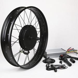 Front Wheel Electric Bike Conversion Kit FAT TIRE Riders Travel Use In Wilder Terrain