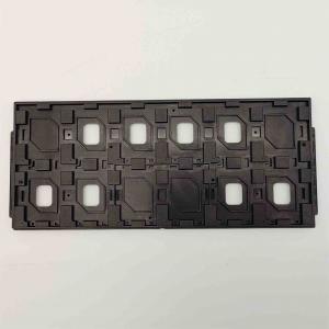 China Heat Resistant MPPO Black Matrix Trays For Electronic PCBA Parts supplier