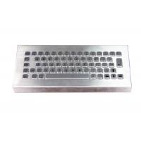 China Waterproof Steel Industrial Desktop Keyboard 20mA For Workstation on sale
