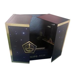 China Empty Unique Cardboard Gift Box For Perfume Bottle Color Printing supplier