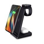 Desktop Fast Qi Portable Wireless Chargers For Smart Phones PC ABS