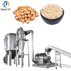 China Chickpea Soybean Flour Milling Machine 1300kg / H Lentils Bean Grinder supplier