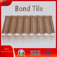 China Not RUST Construction Materials Stone Coated Steel Roofing Shingle Eco Friendly on sale