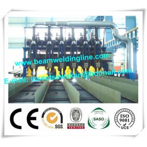 China Multi Pole Longitudinal H Beam Welding Line for Shipyard Welding supplier