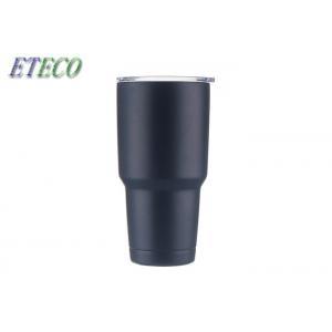 Double Wall Metal Drinking Tumblers , Vacuum Insulated 20 Oz Metal Tumbler Cups