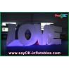 Romantic Lighting Inflatable Stage Commercial For Engaging Party