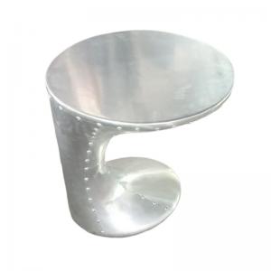 China Modern design furniture retro industrial style aluminum Round aviator coffee side table supplier