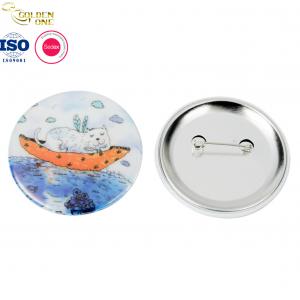 Hot Sale Cheap  Presse Custom Shape  Mould Sublimation Printing Blank Badge Pin Brooch Tin Button Badge