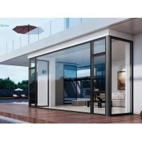China Frameless Aluminium Casement Windows Sealed Insulation Fireproof on sale
