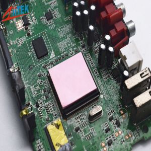 Uso en alto cojín conductor termal del silicón de 3W de la conductividad termal de los componentes electrónicos 5,5 megaciclos