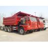 70 Tons Mining King 6x4 Tipper Truck 10 Wheeler With Front Lifting System