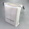 China Custom Printed Non Woven Satin Strings Drawstring Dust Bag wholesale