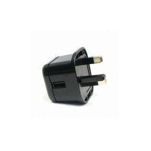 China 11W 5V 1A-2.1A portable USB Universal AC DC Power Adapter UK plug with EN 60950-1 wholesale