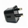 China 11W 5V 1A-2.1A portable USB Universal AC DC Power Adapter UK plug with EN 60950-1 wholesale