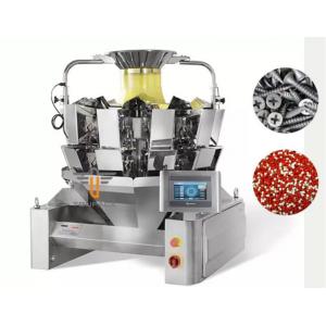 SS304 2.5L Granules Multihead Weigher 10 Heads For Iron Product