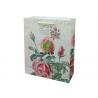 Luxury Recycled Paper Bags With Handles , Embossing Fancy Eco Friendly Paper