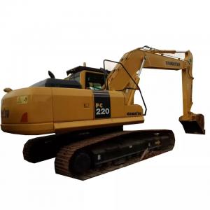 Komatsu Pc220 Used Komatsu Excavator 22 Tons Japan Origin Small Crawler Excavator