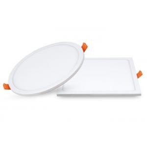 China White Dimmable Recessed LED Panel Light 6w 12w 4000K 2 Years Warranty supplier