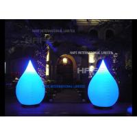 China Large Portable Inflatable Lighting Decoration LED 80W Water Balloon Lotus 120V 50HZ on sale