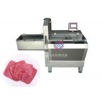 China Frozen Meat Beef Slicer Automatic Conveyor Belt Bacon Processing Equipment on sale