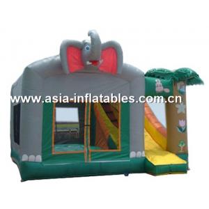 China 2012 Best Sale crazy fun indoor or outdoor commercial grade vinyl tarpaulin brand new inflatable castle combo supplier
