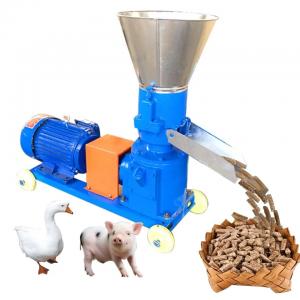 2mm Feed Grinding Machine Livestock Pellet Machine With Safety Box