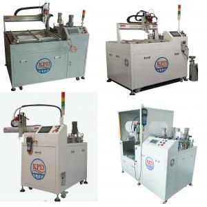 Glue Potting Machine for 2 Part Liquid Dosing and Mixing Wood Packaging Material