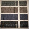 Fabric product plain stripe pattern bitumen backing PP carpet tile