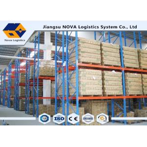 China High Capacity Storage Pallet Warehouse Racking Metal Display With Frame Barrier supplier