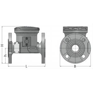 China M5 Ultrawater Serials Ultrasonic Water Meter DC3.6V Disposable Lithium Batteries Lifetime ≥ 15 Years supplier